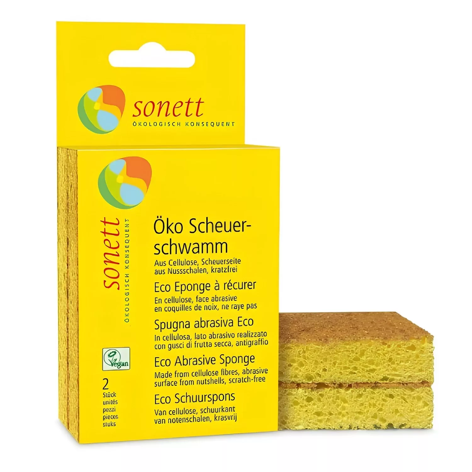 Sonett Burete eco abrasive 2 buc