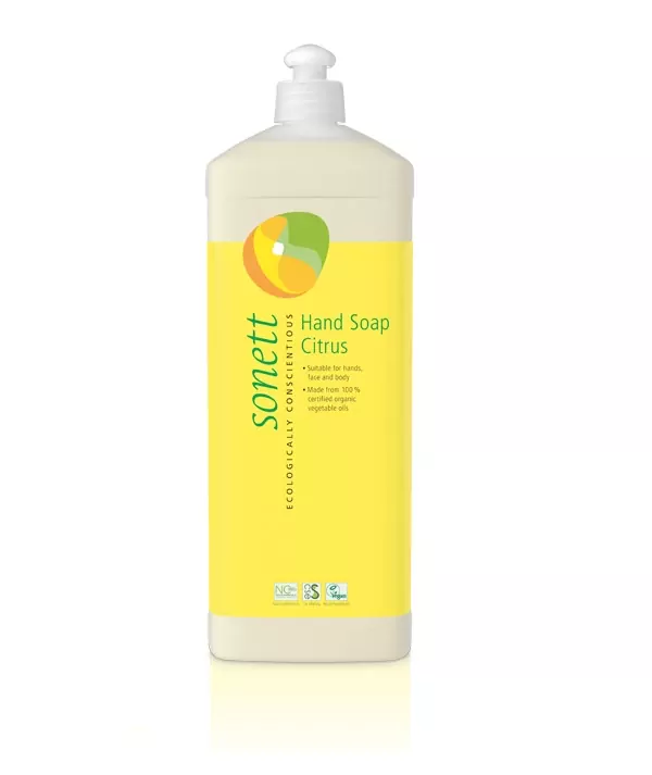 Sonett Sapun lichid p/u maini Citrus (rezerva) 1 L