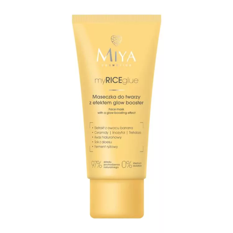 Bielenda Miya myRICEglue Masca p/u fata cu efect Glow Booster 60 ml