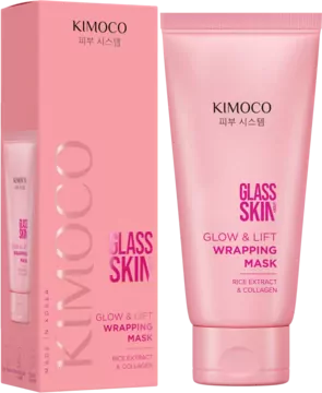 Kimoco GLASS SKIN GLOW & LIFT Mască facială cremoasă pentru iluminare și lifting 100 ml
