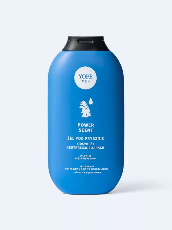 YOPE MEN POWER SCENT Gel de duș 400 ml