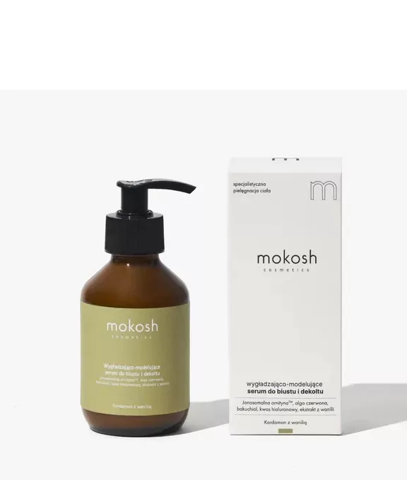 Mokosh Ser de netezire și fermitate pentru bust și decolteu Cardamom  si vanilie 140 ml