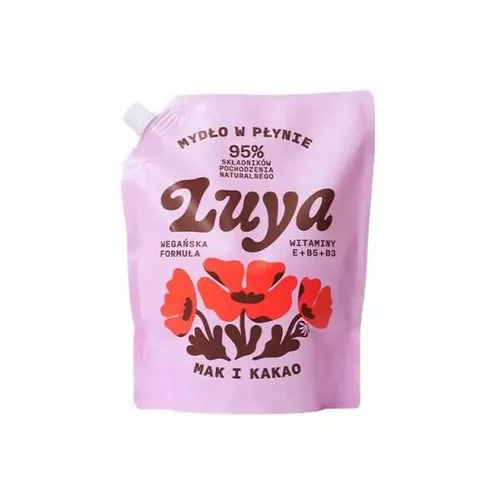 YOPE LUYA Săpun lichid Red Poppy & Cocoa Refill 800 ml