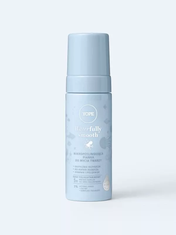 YOPE WATERFULLY Spumă pentru spălarea feței 150 ml 