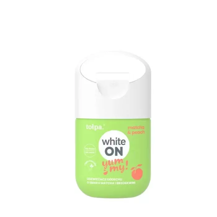 Tolpa ON WHITE YUMMY Împrospătător de respirație Matcha & peach 20 ml