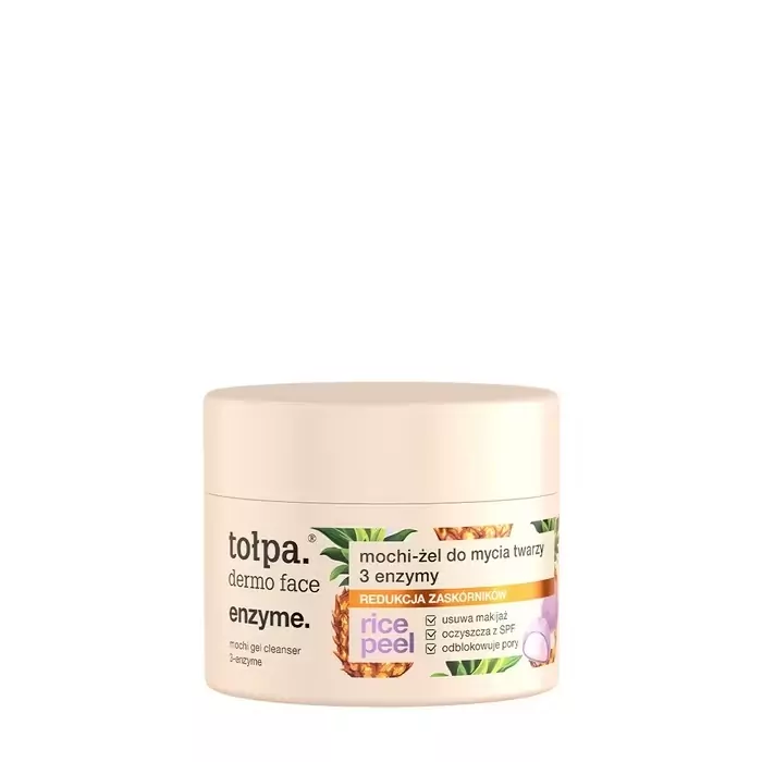 Tolpa DERMO FACE ENZYME Peeling 3 Rice Enzymes Gel de spălare feței Mochi 110 g