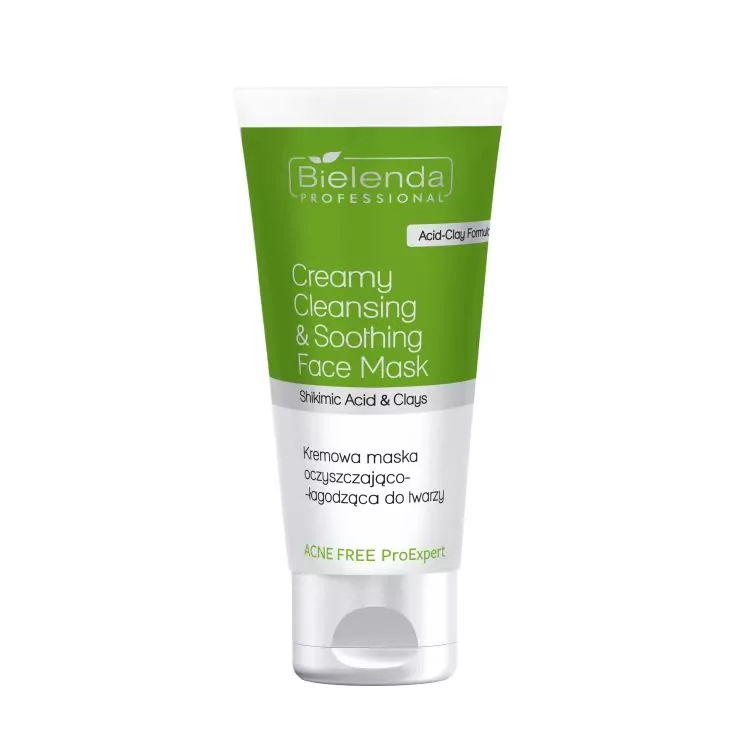 BP ACNE FREE ProExpert Mască facială cremoasă, curățătoare și calmantă 150 ml