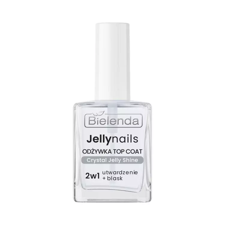 Bielenda JELLY NAILS 2-in-1 Balsam pentru unghii Crystal Jelly Shine 10 ml