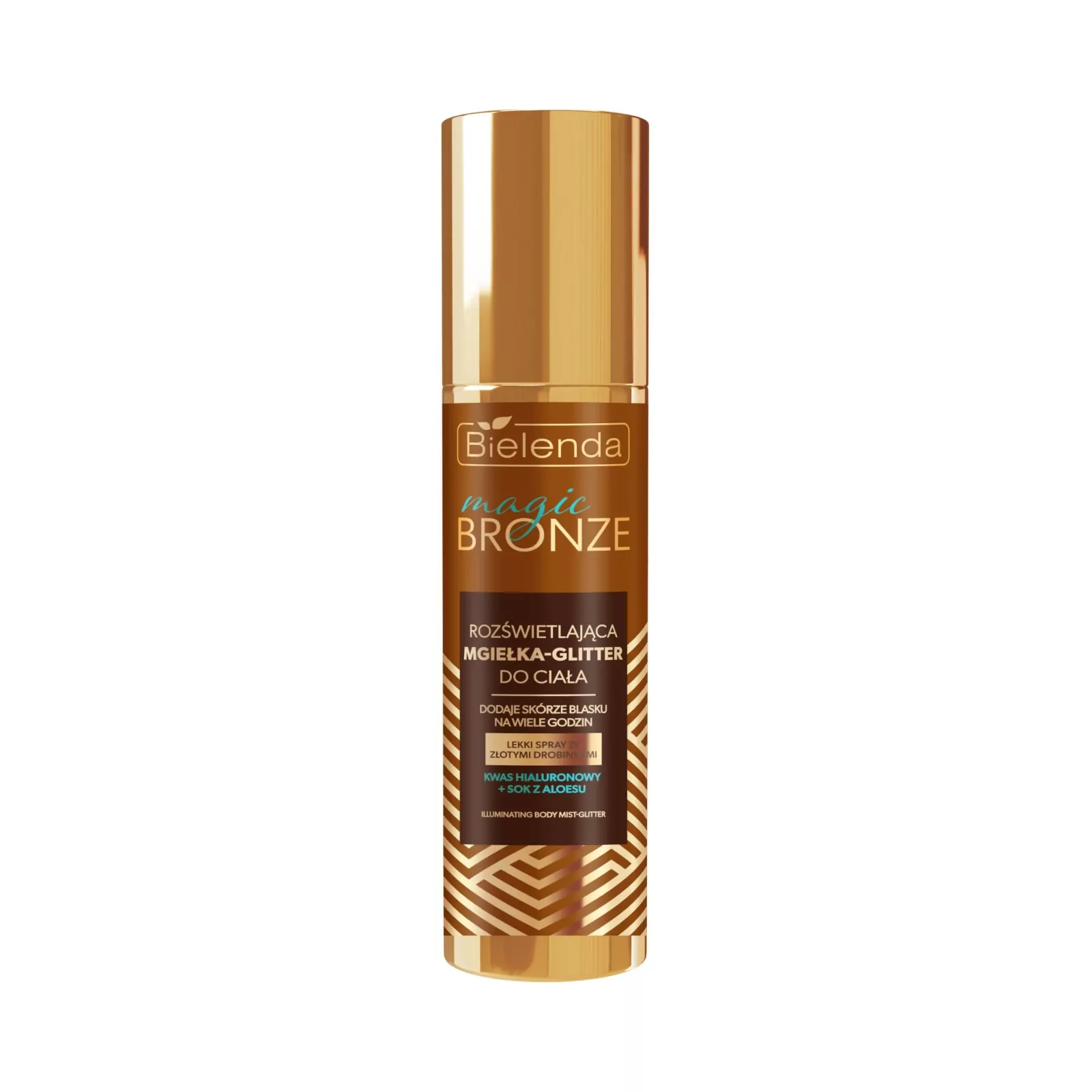 Bielenda MAGIC BRONZE Mist iluminator cu sclipici p/u corp 75 ml