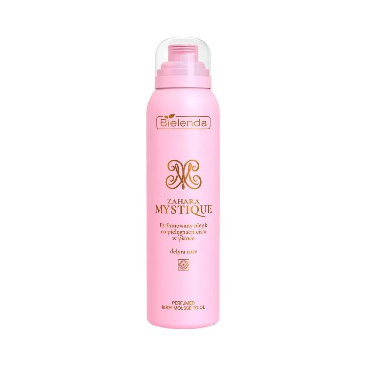 Bielenda ZAHARA MYSTIQUE Ulei-spuma parfumat pentru corp DELYRA ROSE, 150 ml