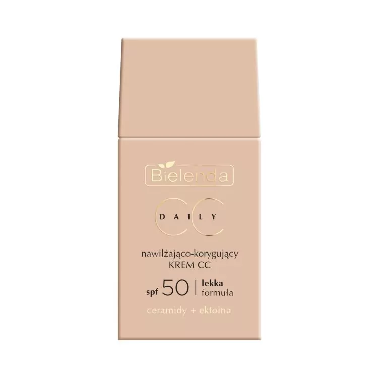 Bielenda DAILY CC Crema CC hidratantă și corectoare Spf 50, 40 ml