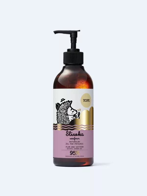 YOPE Gel de duș Prune și sofran 400 ml