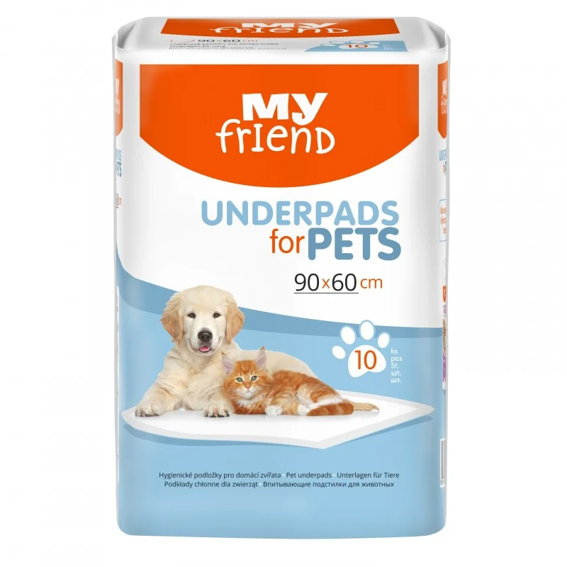 Aleze pentru animale MY FRIEND 60x90 10 buc