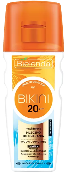 Bielenda BIKINI Loțiune solară hidratantă SPF 20, 175 ml