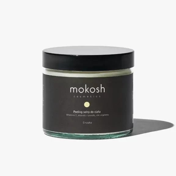 Mokosh Scrub de sare pentru corp Pară 300 g