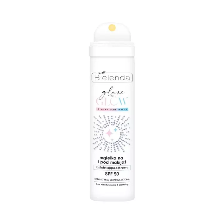 Bielenda GLAZE&GLOW Mist Makeup SPF 50, 75 ml