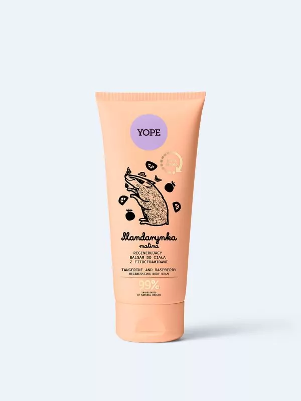 YOPE Loțiune pentru corp regenerantă Tangerine and raspberry 200 ml