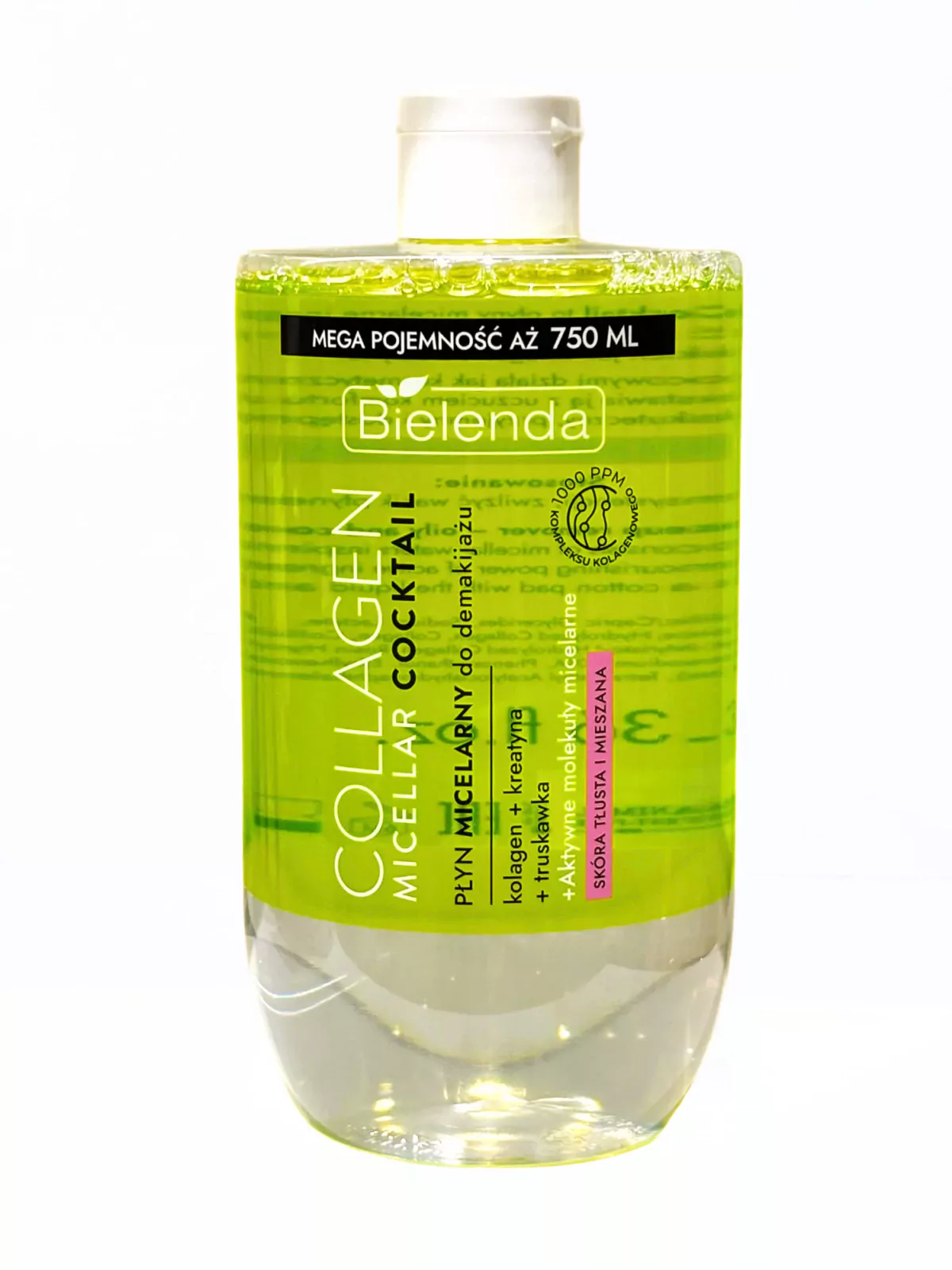 Bielenda COLLAGEN MICELLAR COCKTAIL Apa micelara demachianta p/u ten gras si mixt 750 ml
