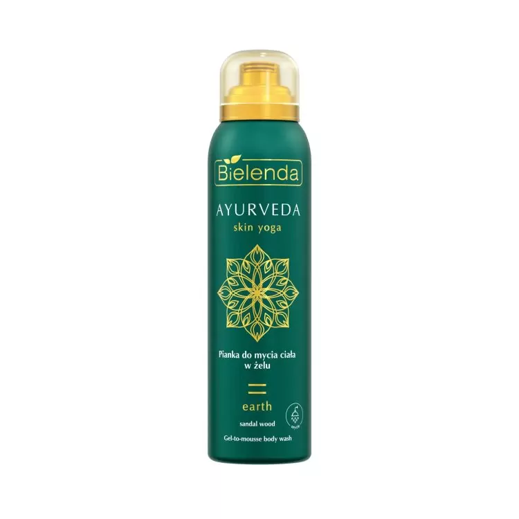 Bielenda AYURVEDA SKIN YOGA Gel-spumă de duș Earth 150 ml