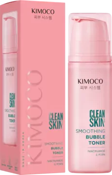 Kimoco CLEAN SKIN Smoothing Bubble Spumă tonică facială 140 ml