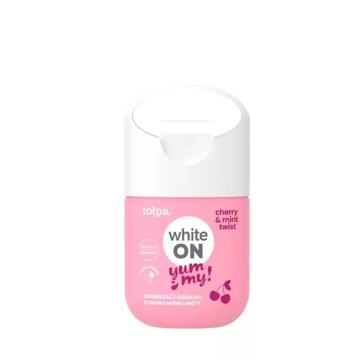 Tolpa ON WHITE YUMMY Împrospătător de respirație Cherry&mint 20 ml