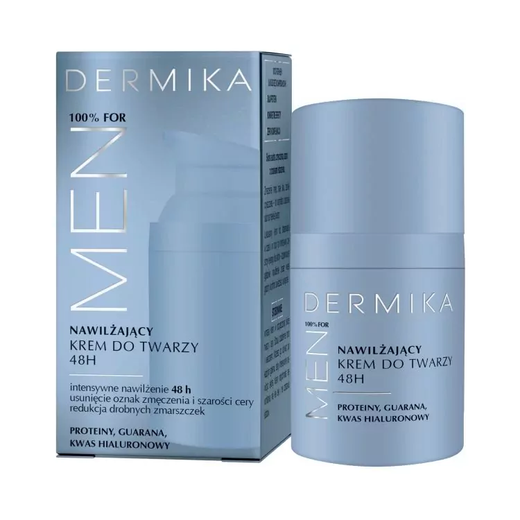 DERMIKA 100% for MEN 48H Crema hidratanta p/u fata 50 ml