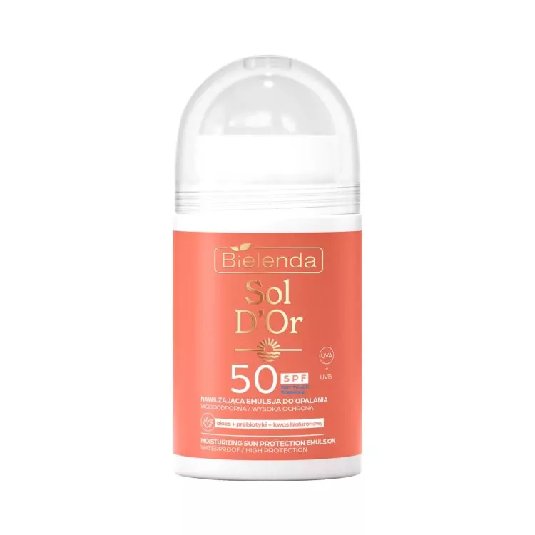 Bielenda SOL D’OR Emulsie roll-on de protecție solară hidratantă Spf 50, 100 ml
