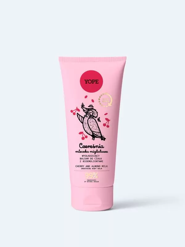 YOPE Loțiune pentru corp de netezire Cherry and almond milk 200 ml