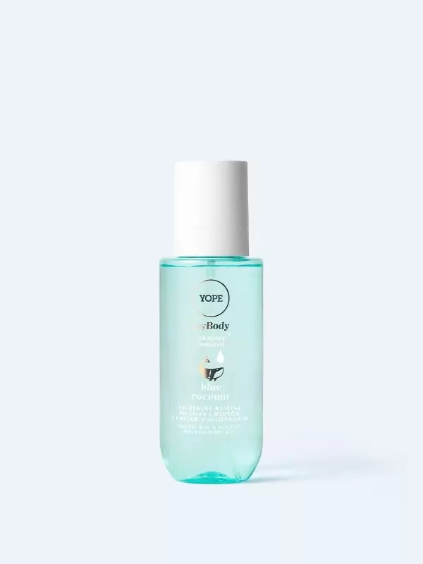 YOPE myBODY Mist natural pentru corp și păr Blue coconut 200 ml