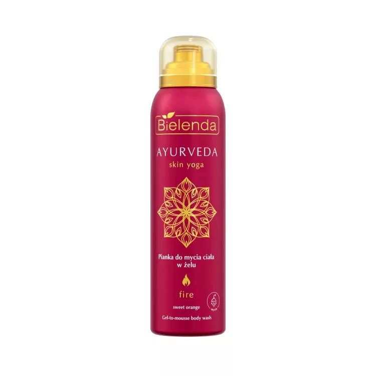 Bielenda AYURVEDA SKIN YOGA Gel-spumă de duș Fire 150 ml