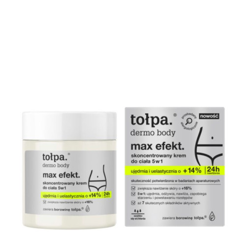 TDB035 Tolpa DERMO BODY MAX EFFECT Крема п/у корпус 5в1 250 мл