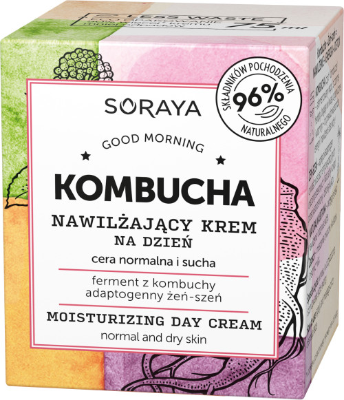 Soraya KOMBUCHA Увлажняющий и тонизирующий крем 75 мл