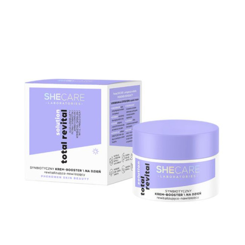 SheCare Total Revital Solution-Synbiotic Cream-Booster восстанавливающий, увлажняющий дневной 50мл