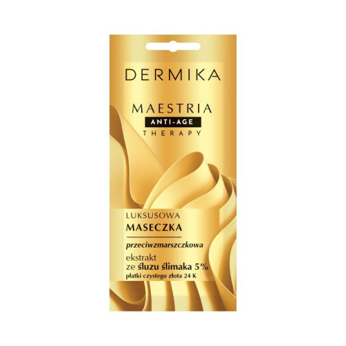 DERMIKA MAESTRIA Роскошная маска против морщин, экстракт улитки 5% 7 г