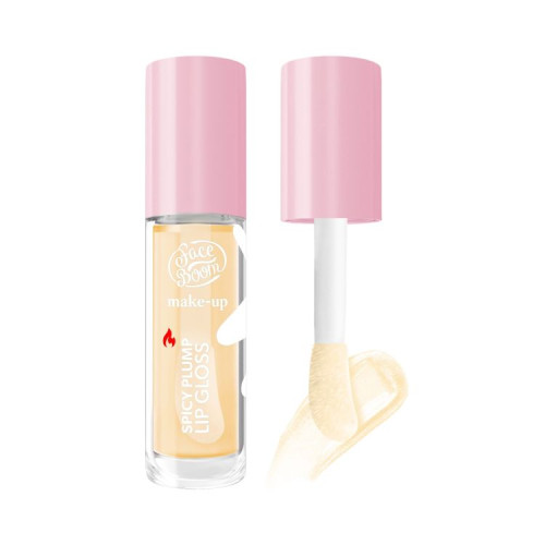 FaceBoom MAKE-UP Spicy Блеск для губ 01 ginger kiss 7 мл