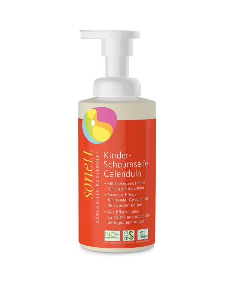Sonett Săpun-spuma pentru copii Calendula 200 ml