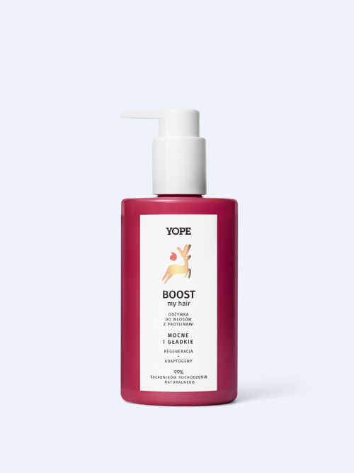 YOPE BOUNCE BOOST MY HAIR Кондиционер с протеинами для поврежденных волос 300 мл