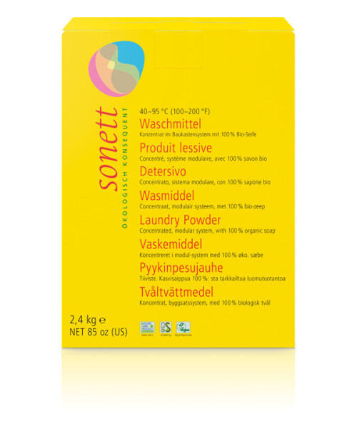 Sonett Стиральный порошок 2,4 кг (картон)