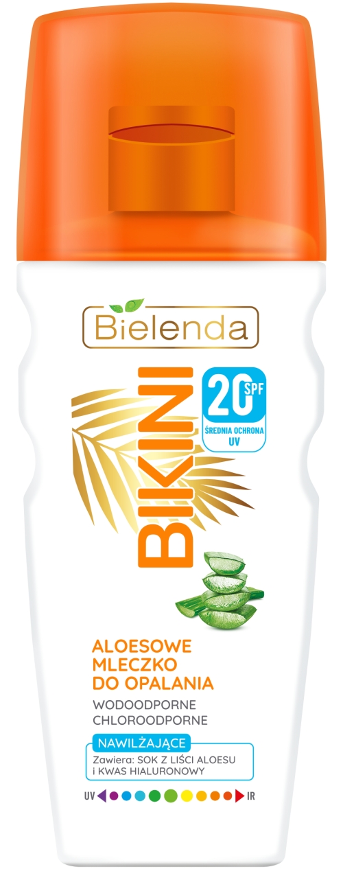 Bielenda BIKINI Лосьон для бронзы с алоэ SPF20 200мл