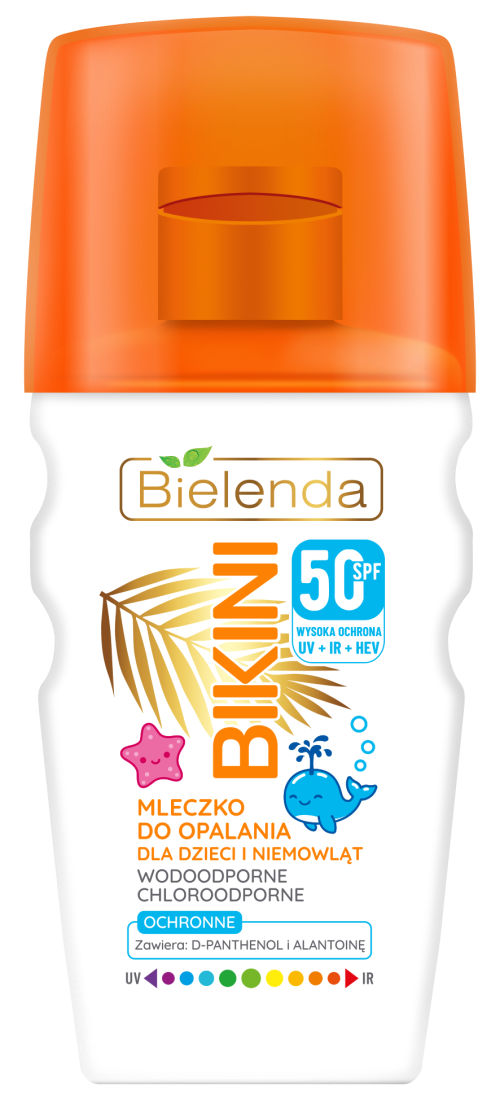 Bielenda BIKINI Лосьон для защиты бронзы для младенцев и детей SPF 50 150 мл