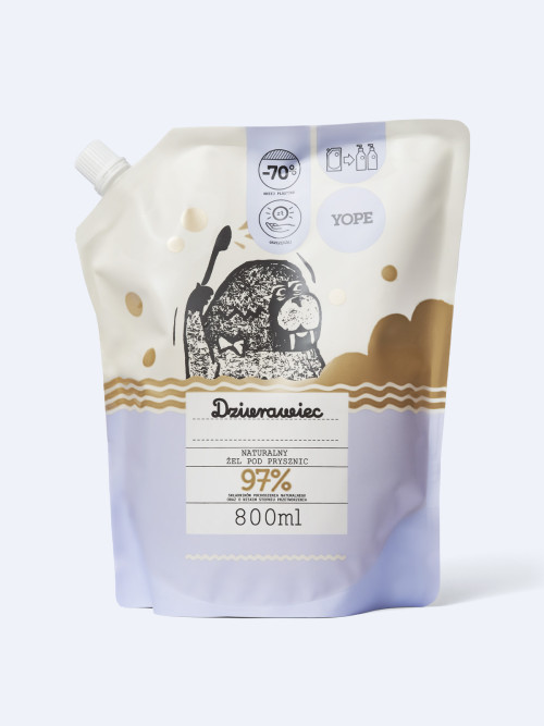 YOPE Гель для душа Зверобой REFILL 800мл