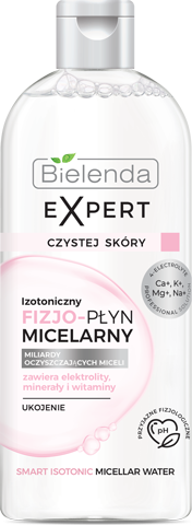 Bielenda CLEAN SKIN EXPERT изотоническая мицеллярная вода PHYSIO LIQUID успокаивающая 400 мл
