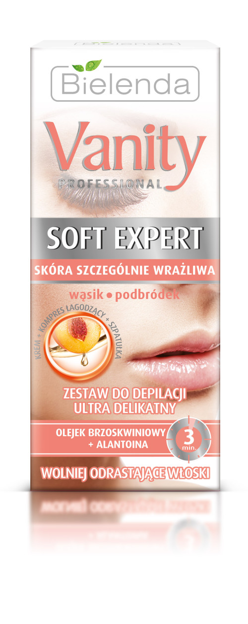 Bielenda VANITY SOFT EXPERT Успокаивающий набор для депиляции лица 15 мл