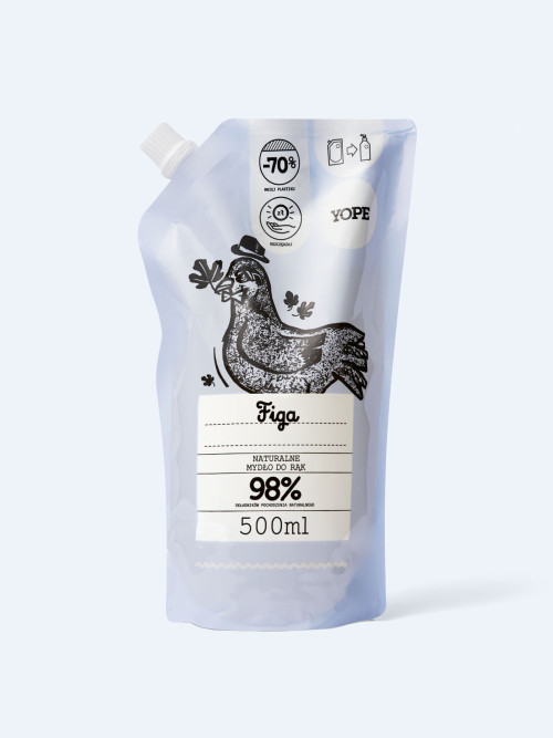 YOPE Жидкое мыло для рук Fig TREE REFILL 500 мл