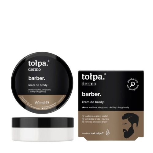 TME086 Tolpa DERMO MEN BARBER Крем для бороды 60 мл