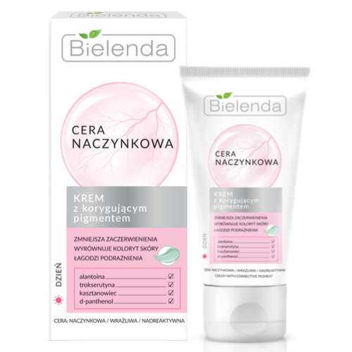 Bielenda CAPILLAR SKIN Разглаживающий крем для лица 50 мл