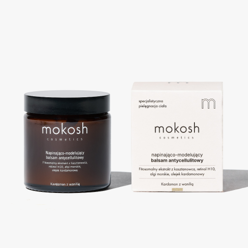 Mokosh Balsam pentru corp anticelulitic Cardamon si vanilie 120 ml																					