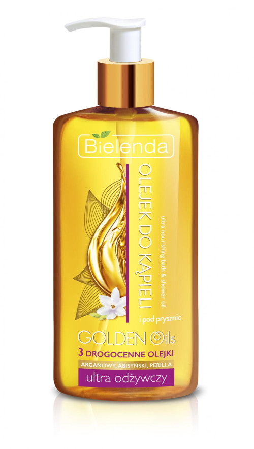 Bielenda GOLDEN OILS Ультра питательное масло для ванны и душа с драгоценными маслами 250 мл
