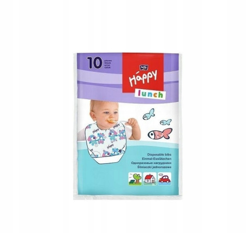 Bella Baby Happy Lunch Одноразовые нагрудники 10 шт