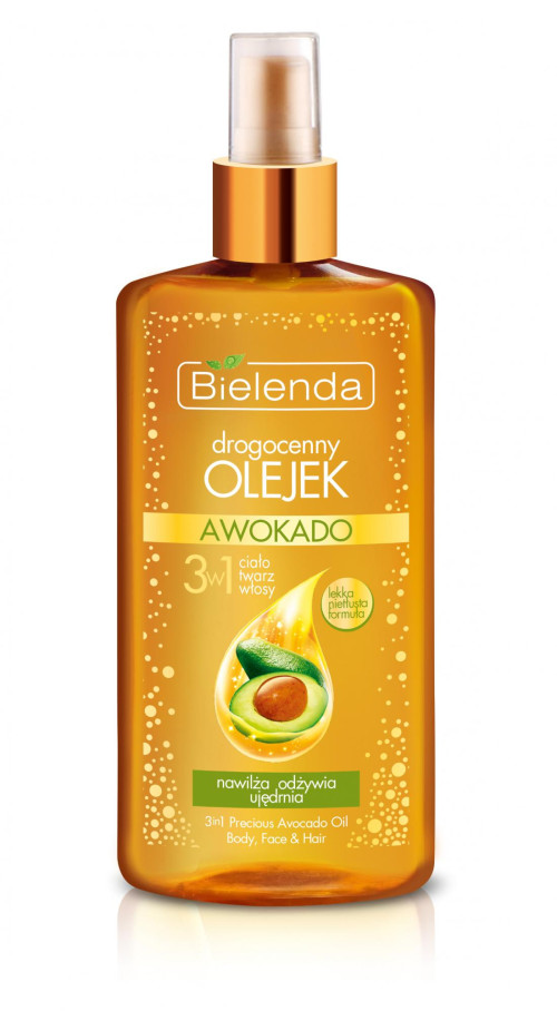Bielenda GOLDEN OILS 3 1n 1 драгоценное масло АВОКАДО для волос, лица и тела 150 мл